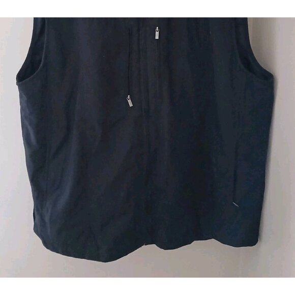 SCOTTeVEST Travel Tec Vest Size XXL Black Full Zip Pockets - Picture 4 of 16